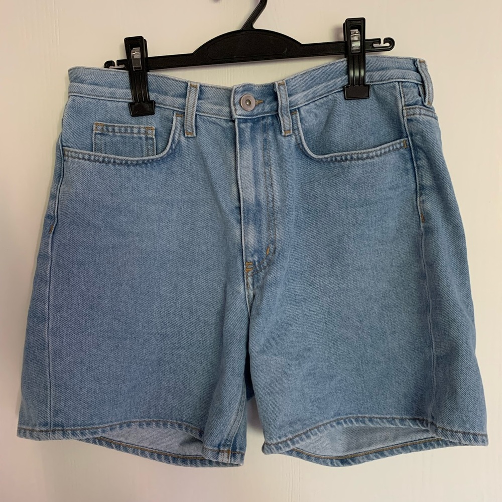 COS denim shorts